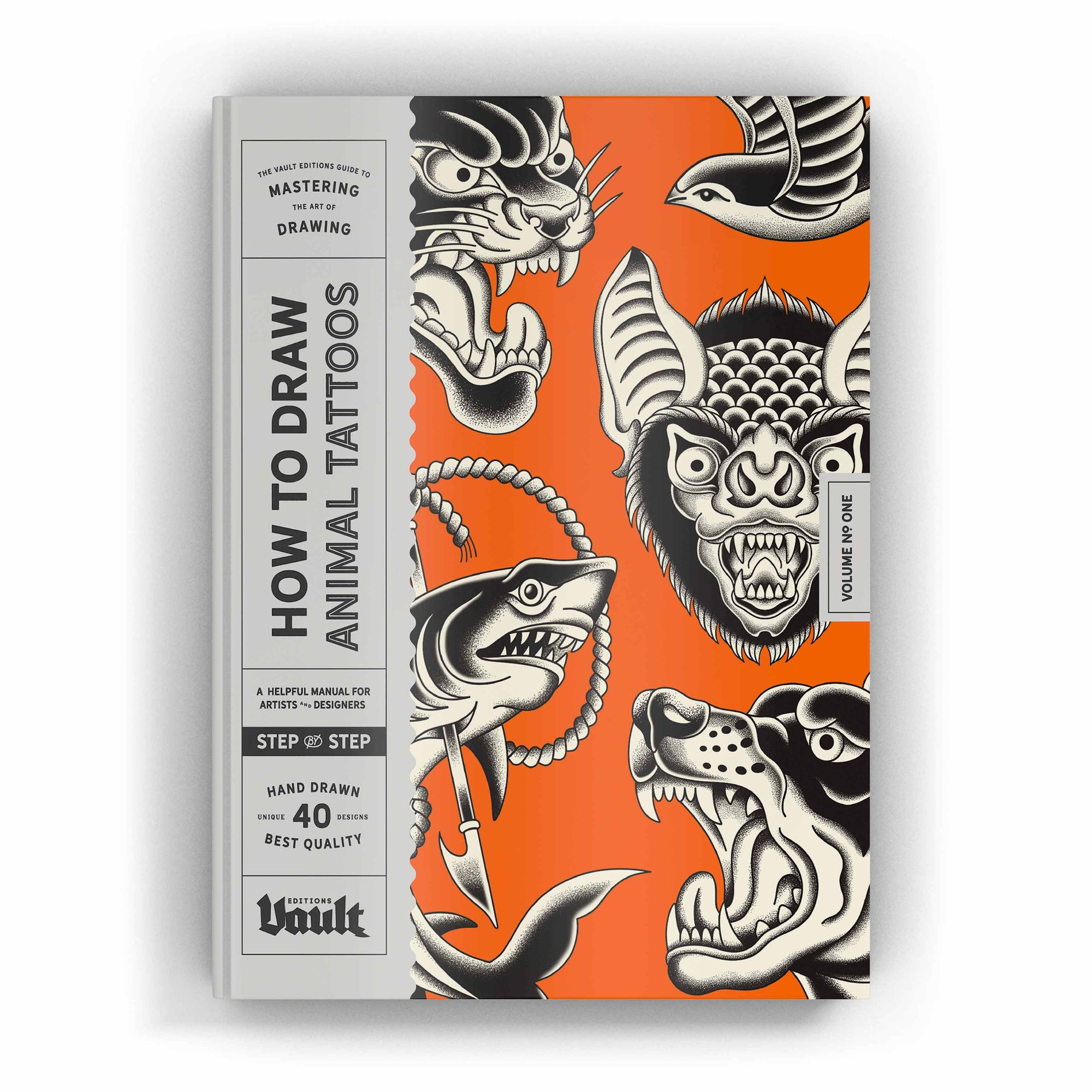 How to Draw Animal Tattoos Book: The Best Step by Step Guide to Drawing Tattoo Inspired Designs