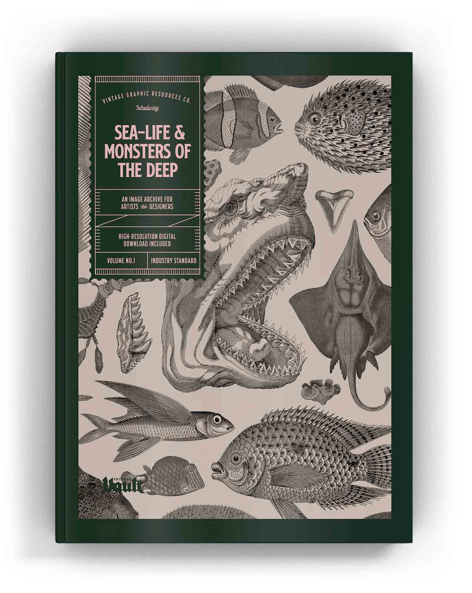 books about sea monsters Sea-life & Monsters of the Deep (Digital Product)