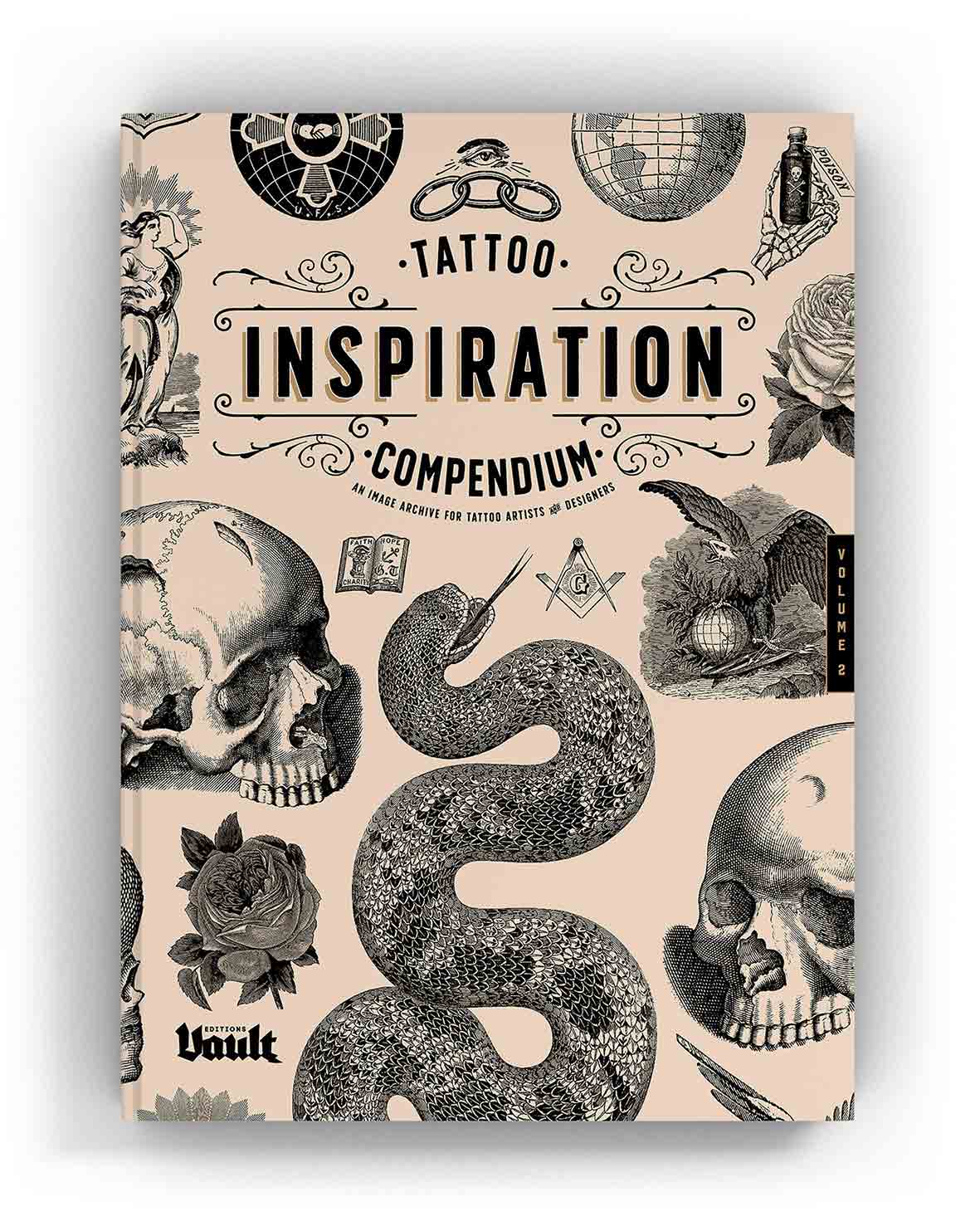 Tattoo Lettering Inspiration Reference Book (Digital eBook)