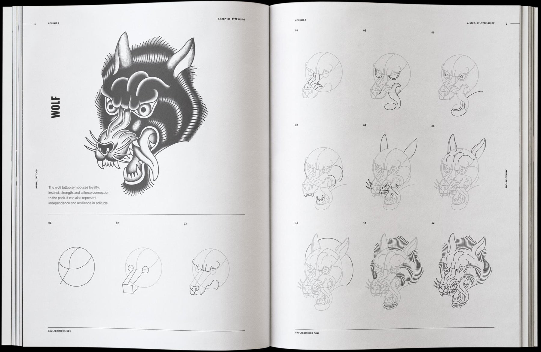 How to Draw Animal Tattoos (Digital Product)