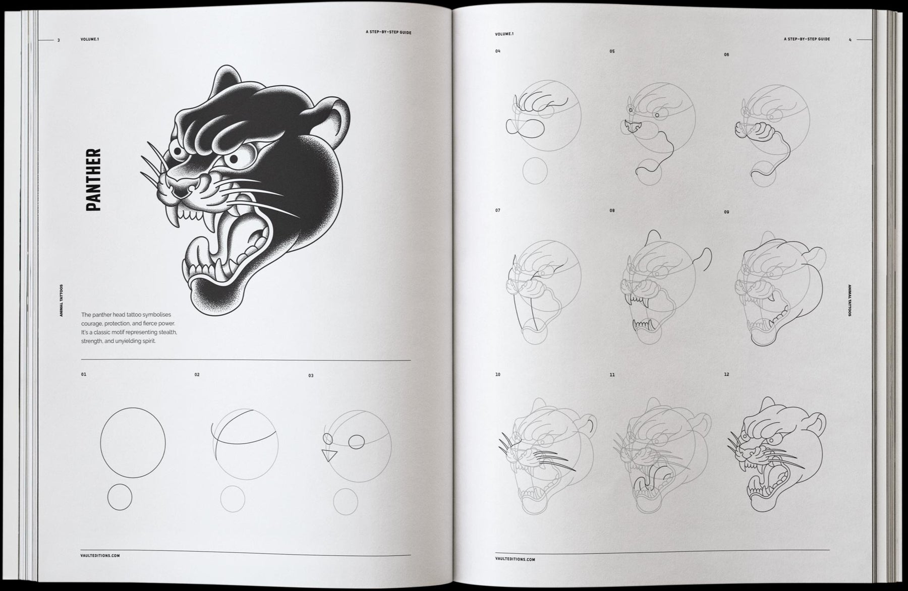 How to Draw Animal Tattoos (Digital Product)