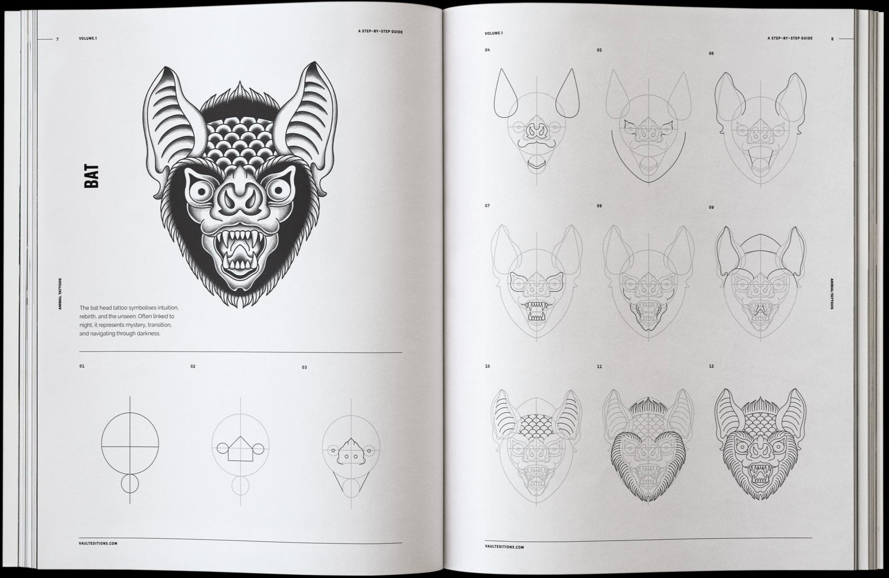 How to Draw Animal Tattoos (Digital Product)