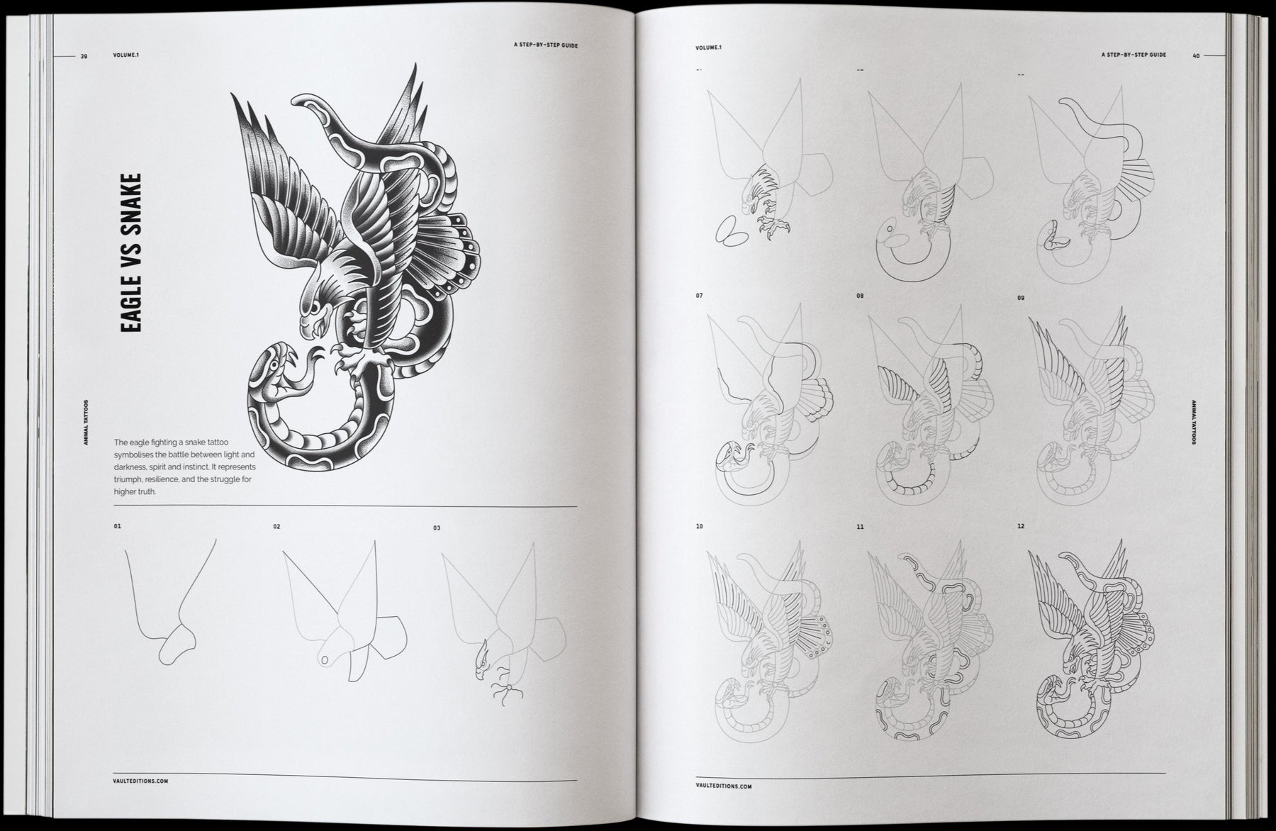 How to Draw Animal Tattoos (Digital Product)