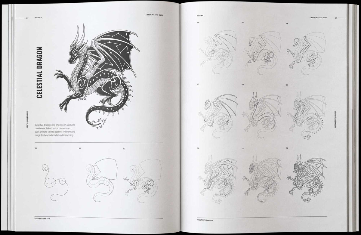 How to Draw Dragons Book (Digital Product)