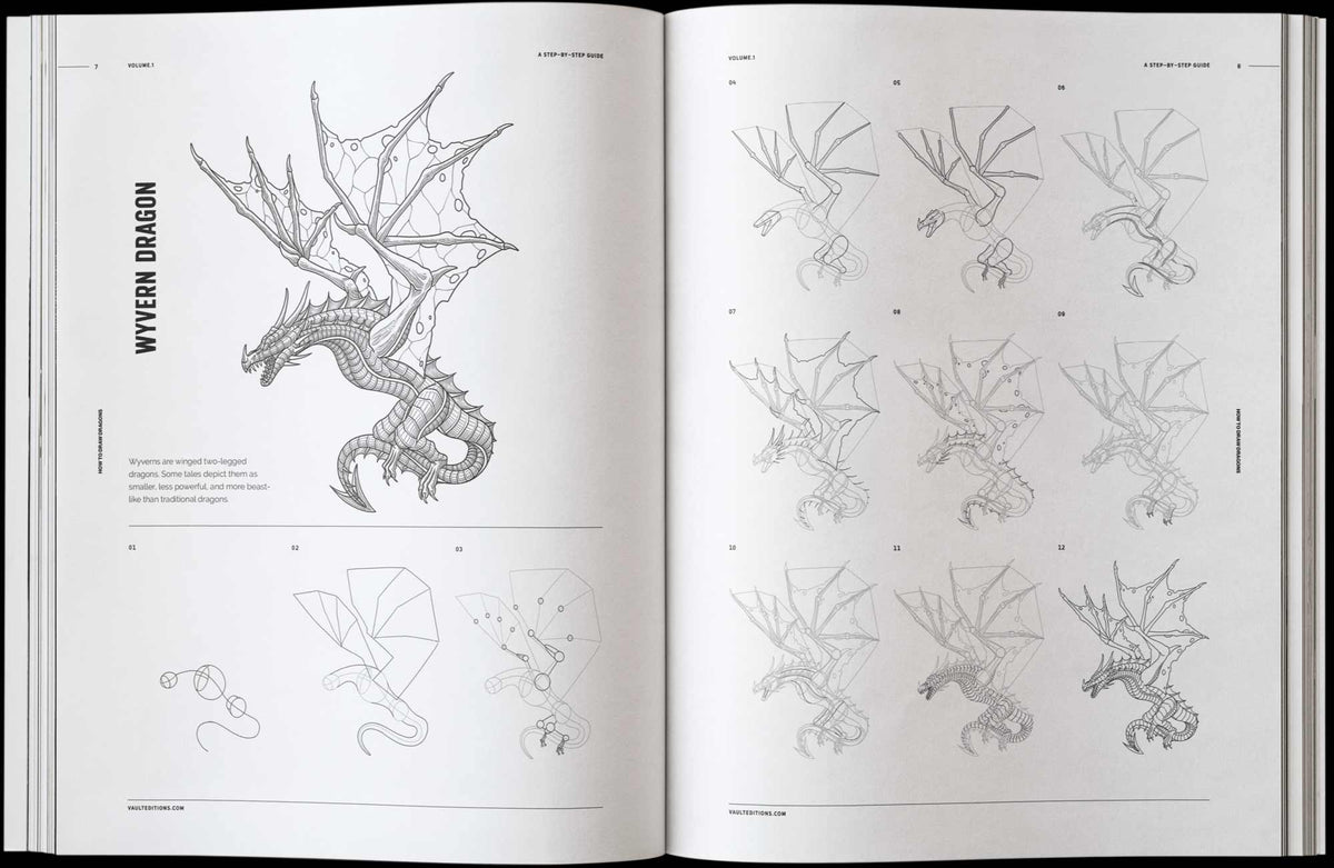 How to Draw Dragons Book (Digital Product)