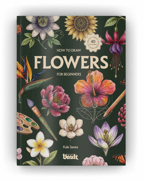 How to Draw Flowers for Beginners (Digital Product)