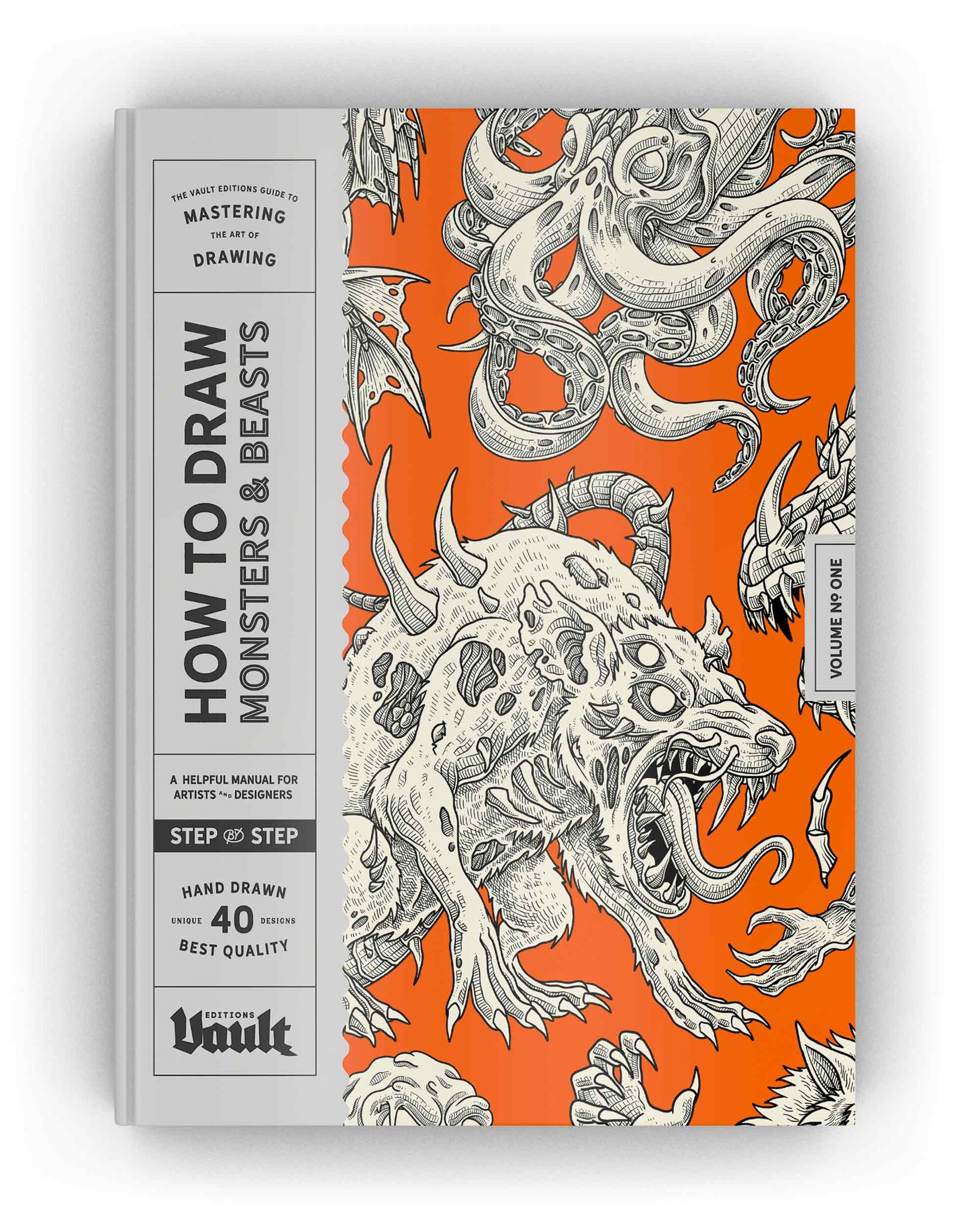beasts and monsters How to Draw Monsters & Beasts Book