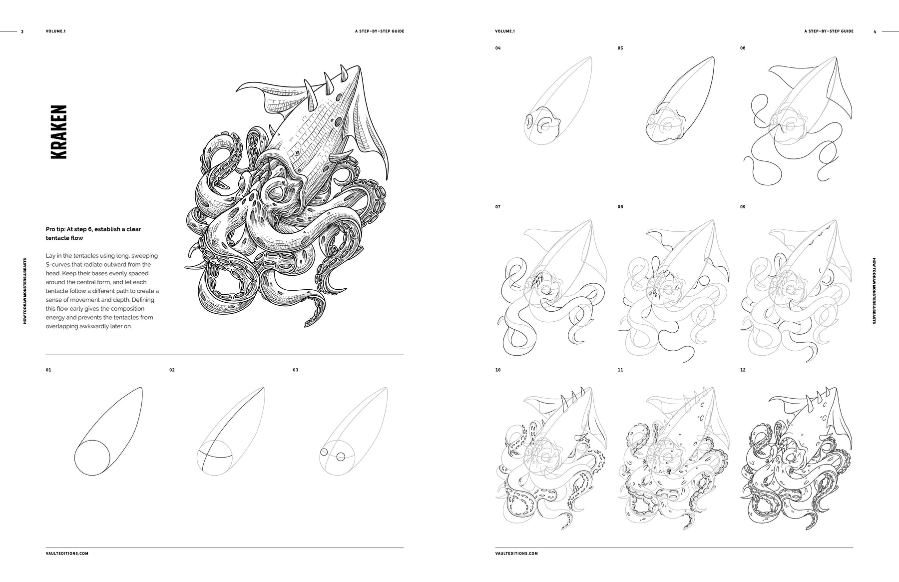 monsters to draw How to Draw Monsters & Beasts Book