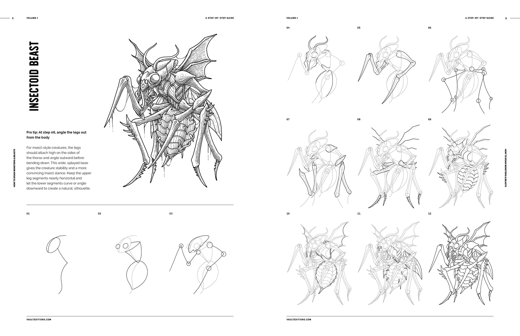 How to Draw Monsters & Beasts (Digital Product)