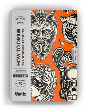 How to Draw Traditional Tattoos (Digital Product)