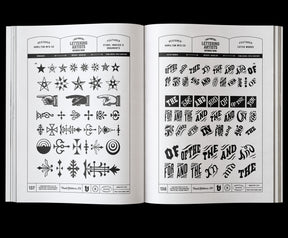 The Sign Painter and Lettering Artist's Reference Book of Alphabets and Ornaments