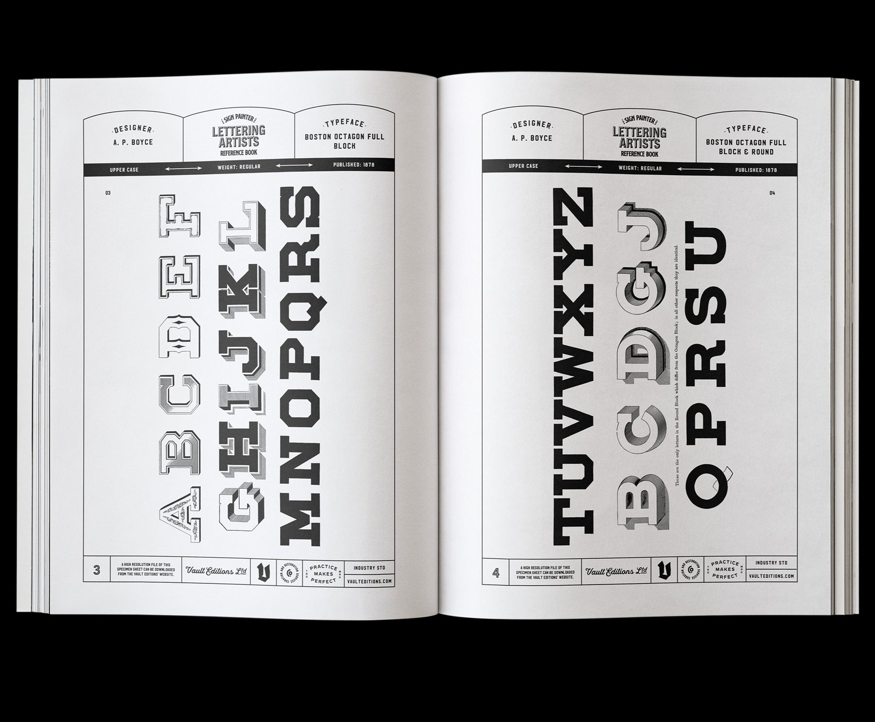 The Sign Painter and Lettering Artist's Reference Book of Alphabets and Ornaments