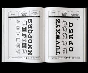 The Sign Painter and Lettering Artist's Reference Book of Alphabets and Ornaments