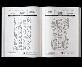 The Sign Painter and Lettering Artist's Reference Book of Alphabets and Ornaments