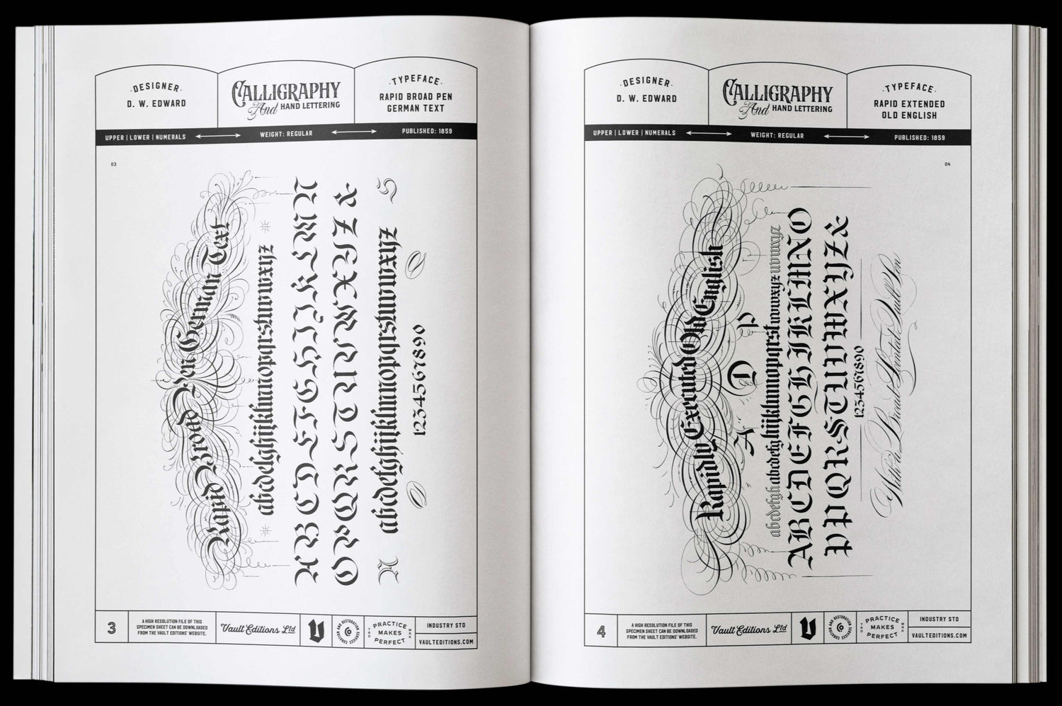 Refrences Calligraphy The Essential Calligraphy and Lettering Reference Book (Digital Produc