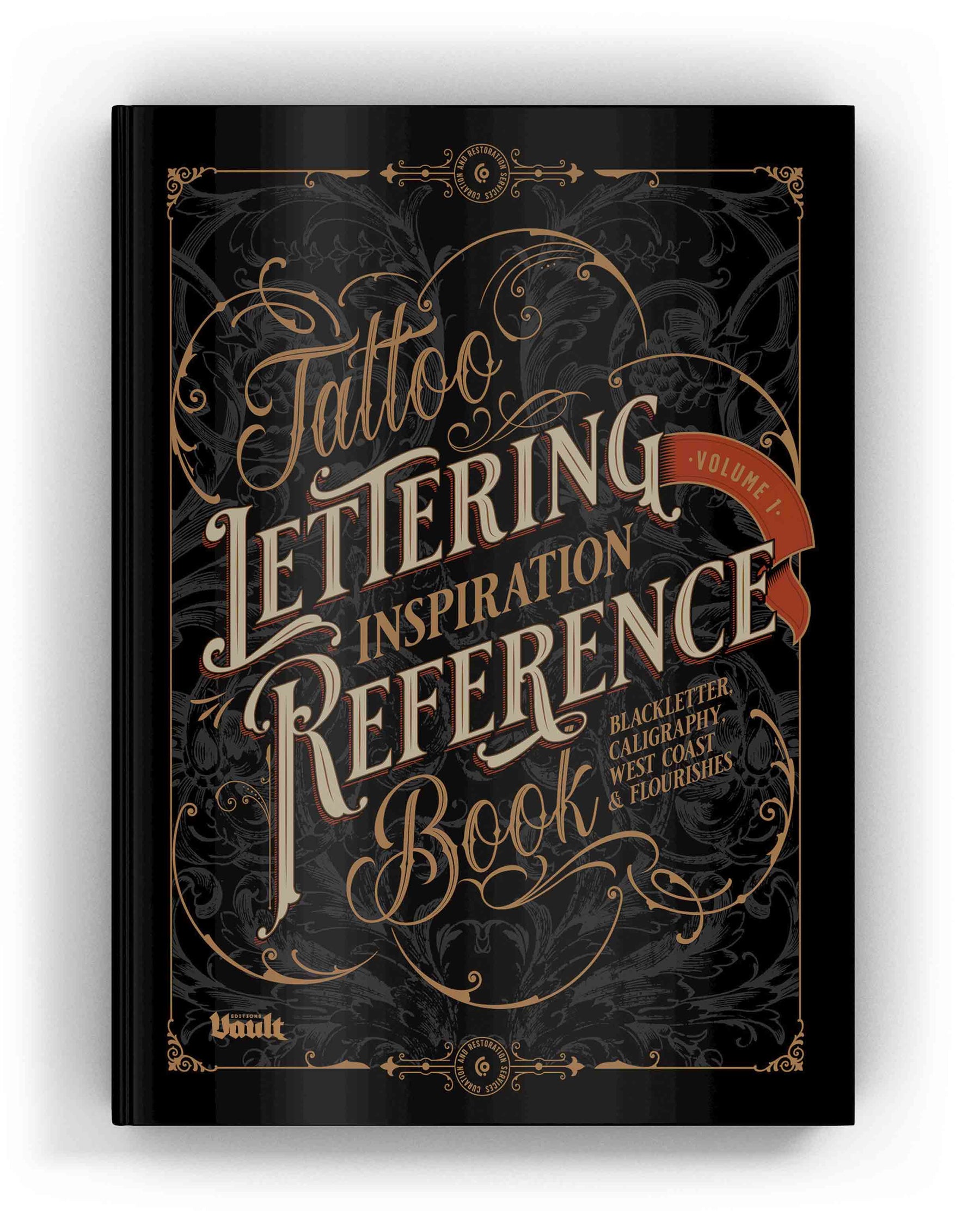 Tattoo Lettering Inspiration Reference Book (Digital eBook)