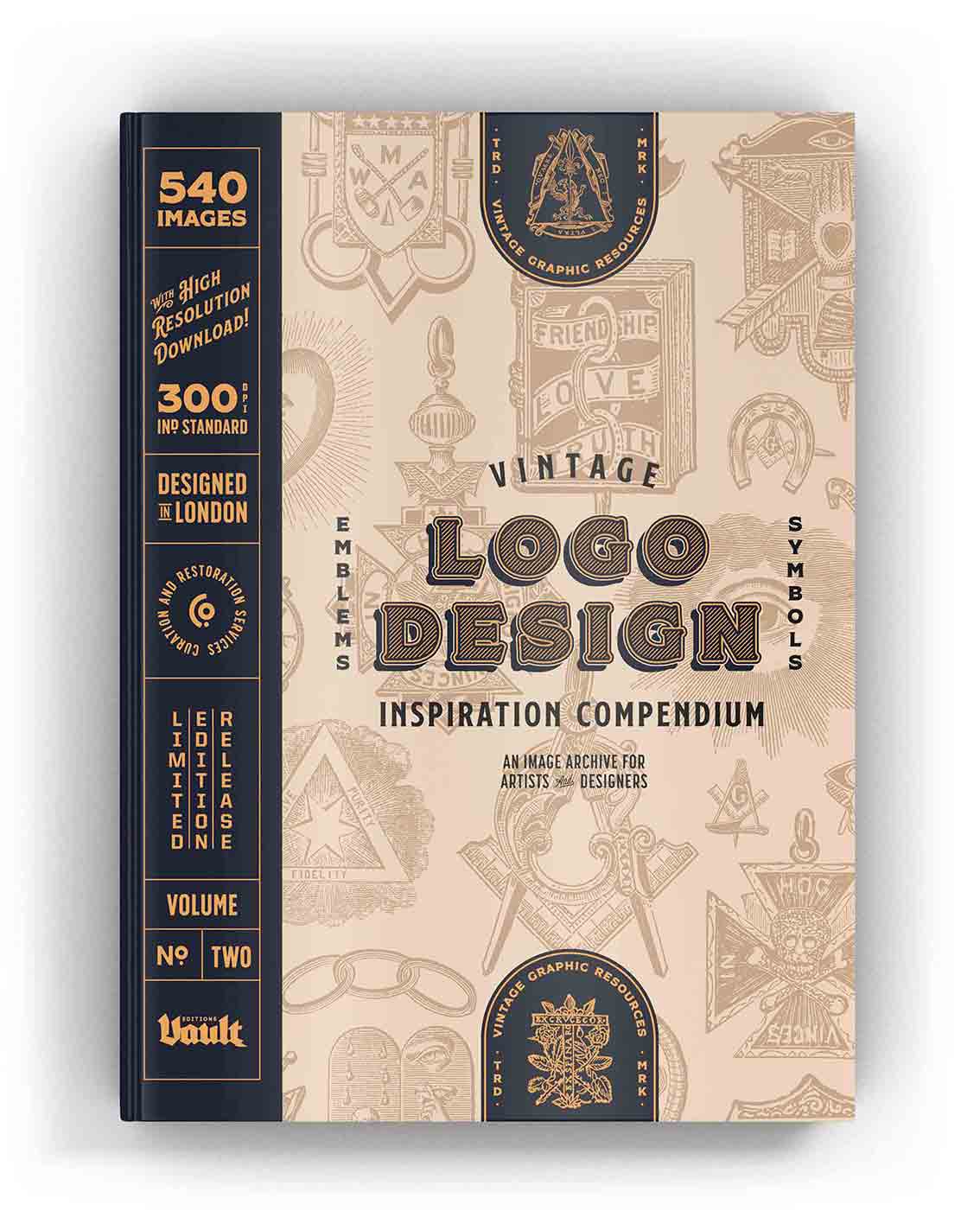 Vintage Logo Design Inspiration Compendium Volume.2 (Digital Product)